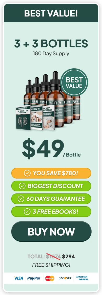 ViriFlow 6 Bottle Package — Best Value