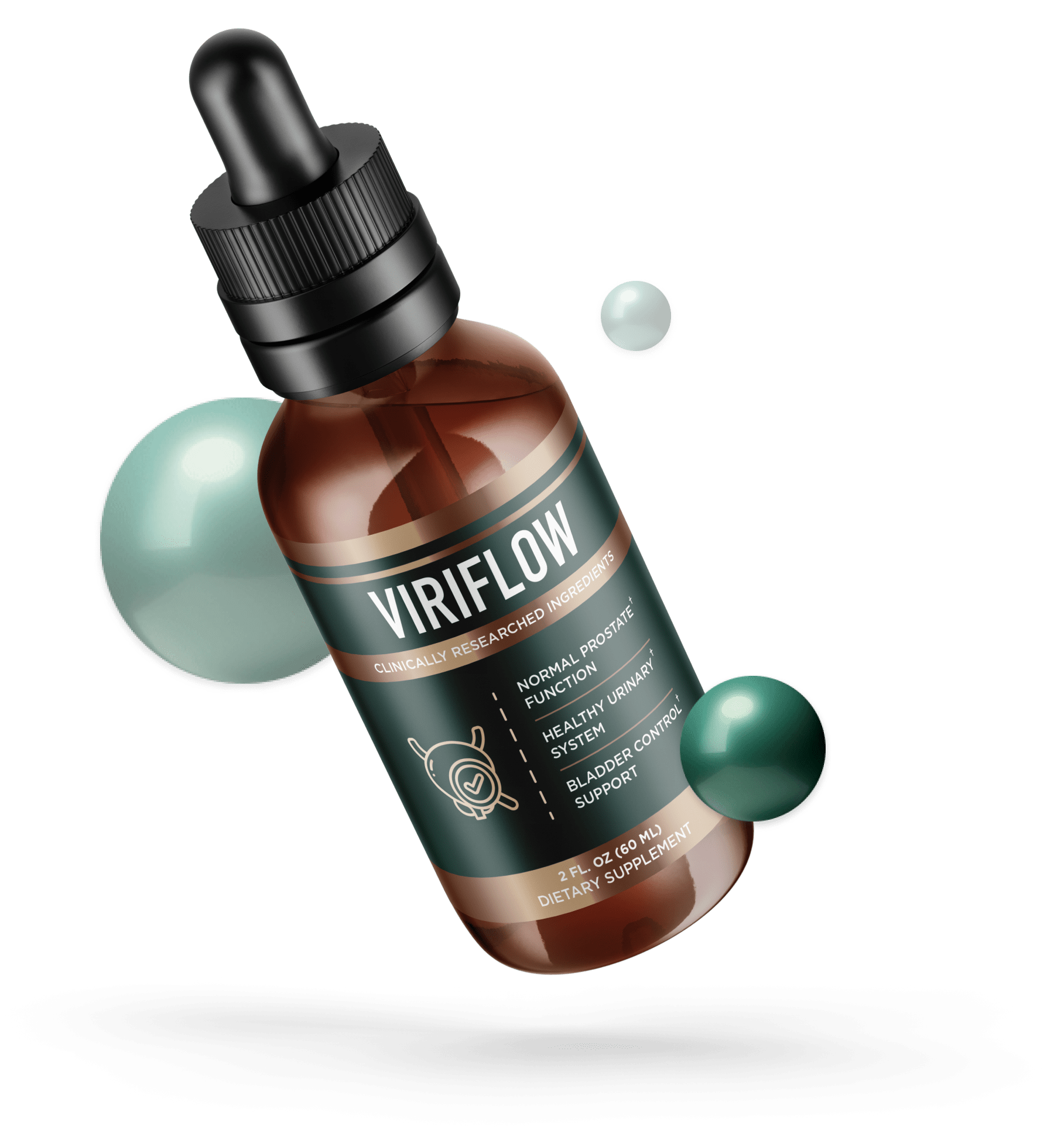 ViriFlow™ Prostate Support Supplement Bottle